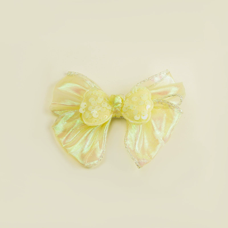 Brand cute children's hairgrip with bow, hair accessory, Korean style, internet celebrity