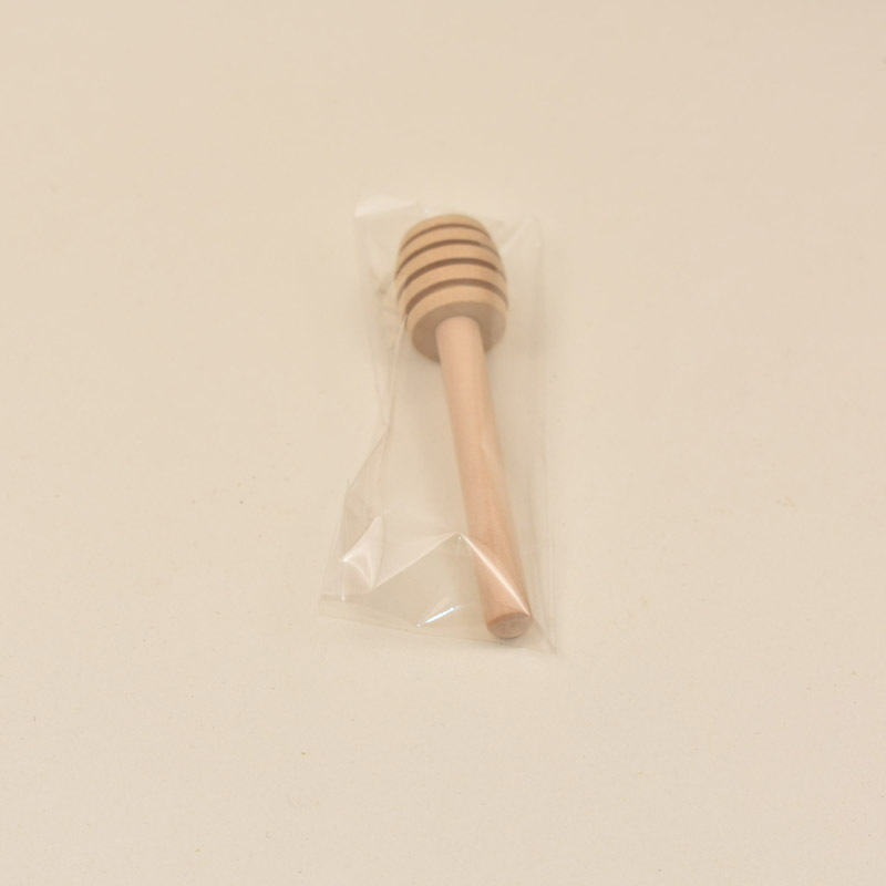 Exportación calidad loto madera miel palo mano regalo marcado madera redonda cabeza agitación varilla madera maciza miel palo agitación varilla