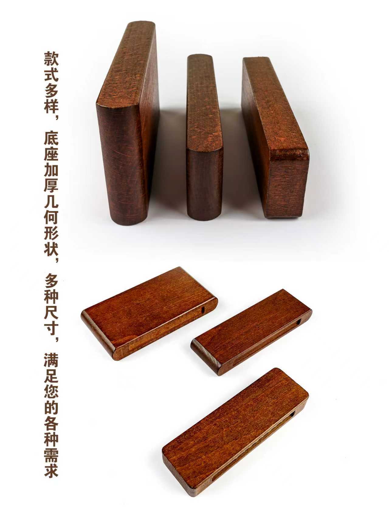 Solid wood temporary parking sign DIY magnetic number plate base, cross-border best-selling custom number plate ornament