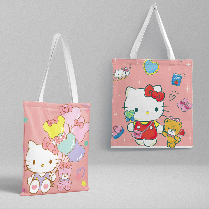 Bolsa de lona Sanli Gull pequeña fresca y simple estilo ins versión coreana hermosa bolsa de hombro bolsa de compras portátil al por mayor