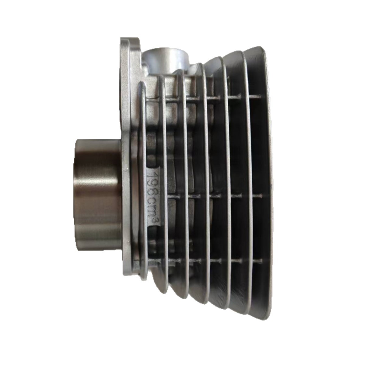 65.5mm motorcycle accessories tricycle cylinder kit CG200 air-cooled cylinder kit piston ring assembly silver milky white