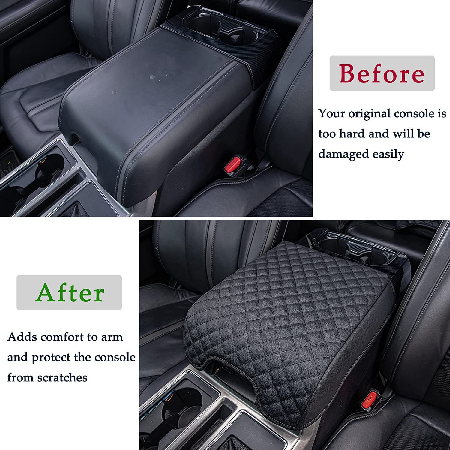 The New Model Is Suitable for Ford 2015-2020 F150 Central Armrest Box Protection Pad, F150 Special Armrest Box Pad