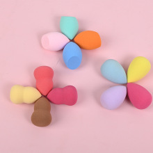 美妆蛋迷你小号粉扑葫芦水滴斜切泡水变大库存便携Q弹底妆蛋