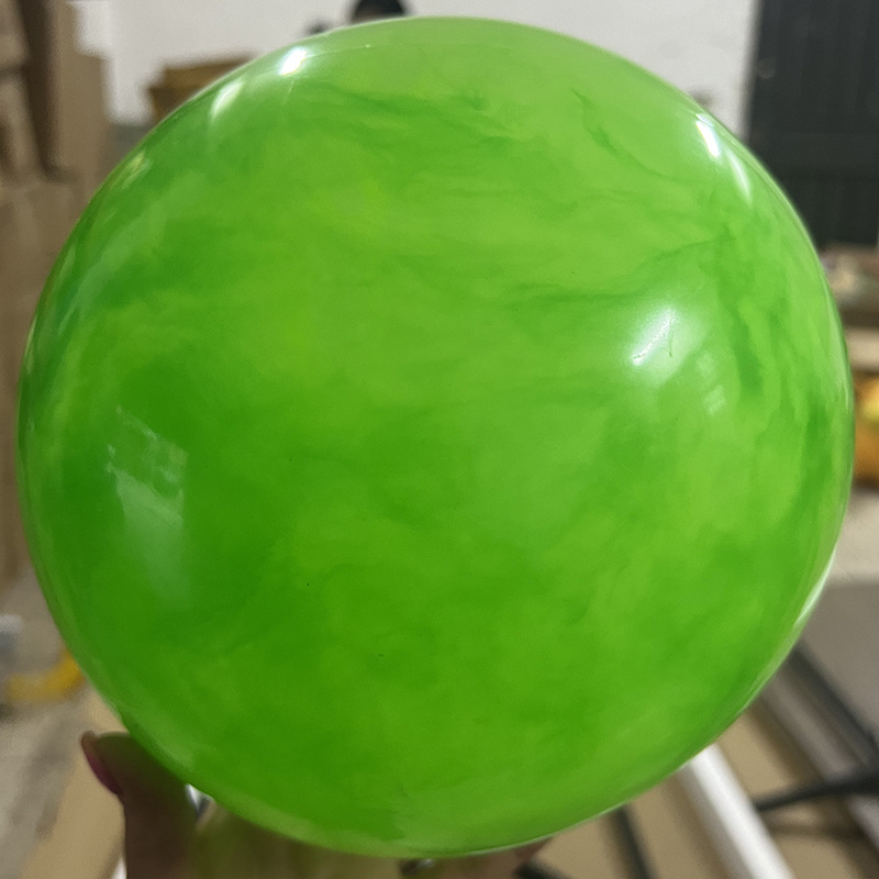 Balón de nube de mármol transfronterizo 20CM espeso juguetes de PVC para niños raqueta bola de entrenamiento de yoga para adultos