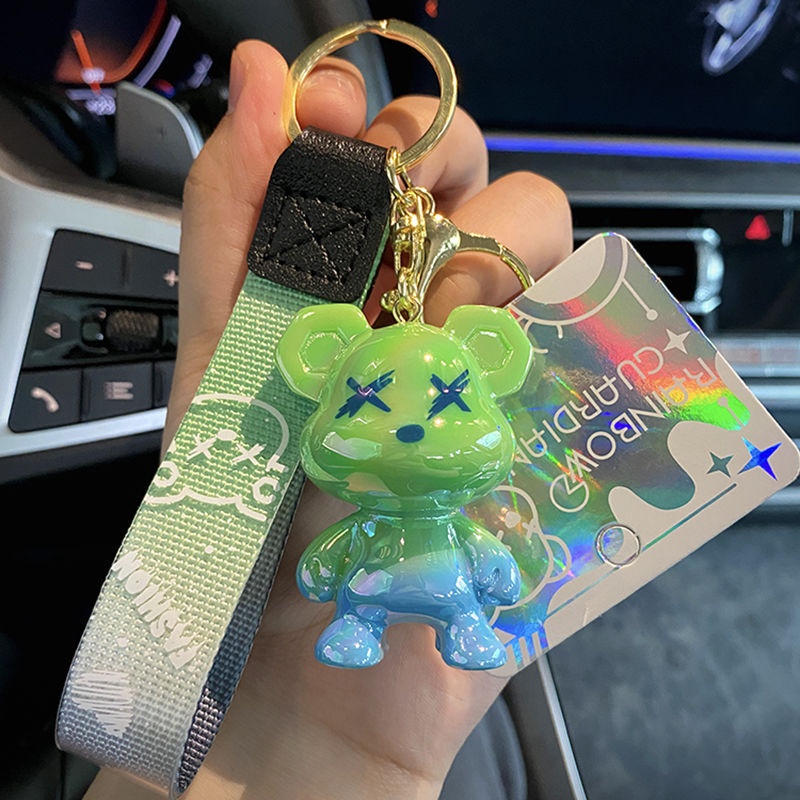 Graffiti bear-green and blue (excluding cards)