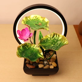 流水摆件;鸟类;树脂工艺品