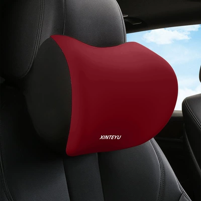 Waist support, for Driving, Lumbar Support, Waist - burgundy-headrest-standard