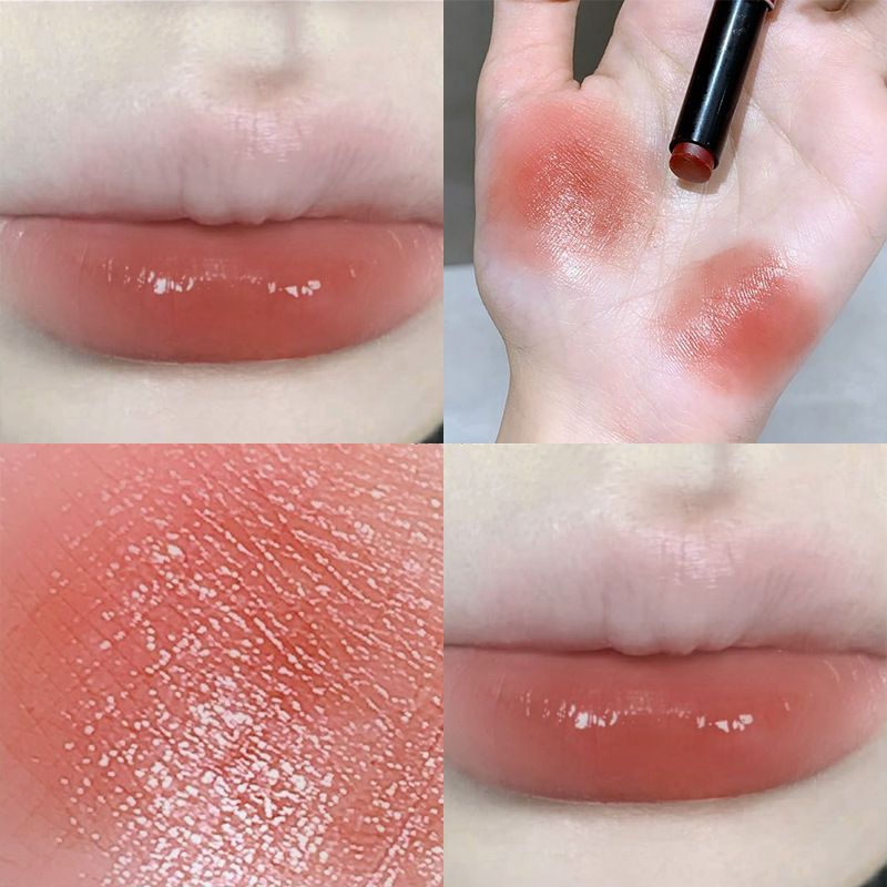 DaimAnpu espejo sólido labial miel labial vidrio esmalte labial humectante película lápiz labial lápiz labial maquillaje al por mayor image 3