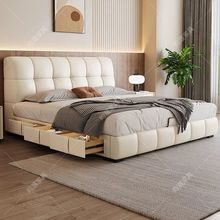 �¿�Wʽ���Դ󴲺�ɫ��ܽ�W�t���F�����s1.5/1.8���p�˃�����