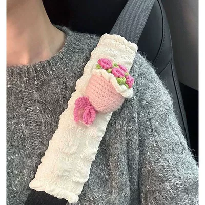 Strangulation Cartoon Cute High-End Car Seat belt shoulder pad