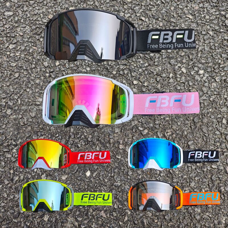 Hot-Selling Off-Road Downhill Goggles, Outdoor Sports Motorcycle Anti-Mud and Windproof Helmet Riding Goggles