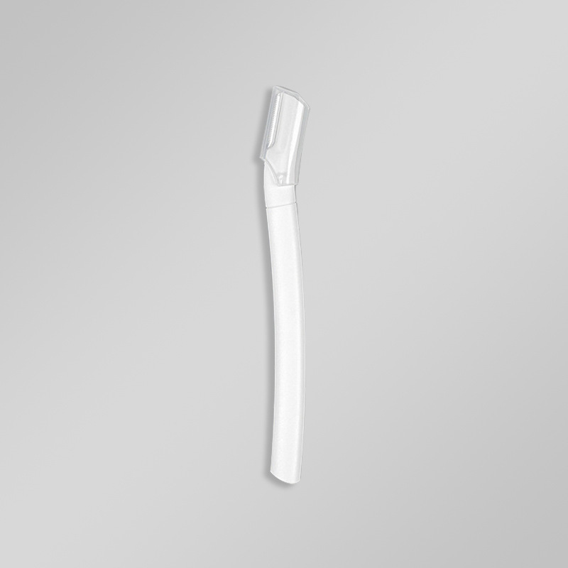 Cuchillo de cejas de tres piezas, cuchillo de cejas de corte de cejas de seguridad, cuchillo de cejas de corte de cejas macro, cuchillo de acero inoxidable