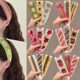 French Retro Knitted Velcro Children's 2024 New Style Broken Hair Finishing Artifact Hair Hoop Sweet Girls' Hair Band