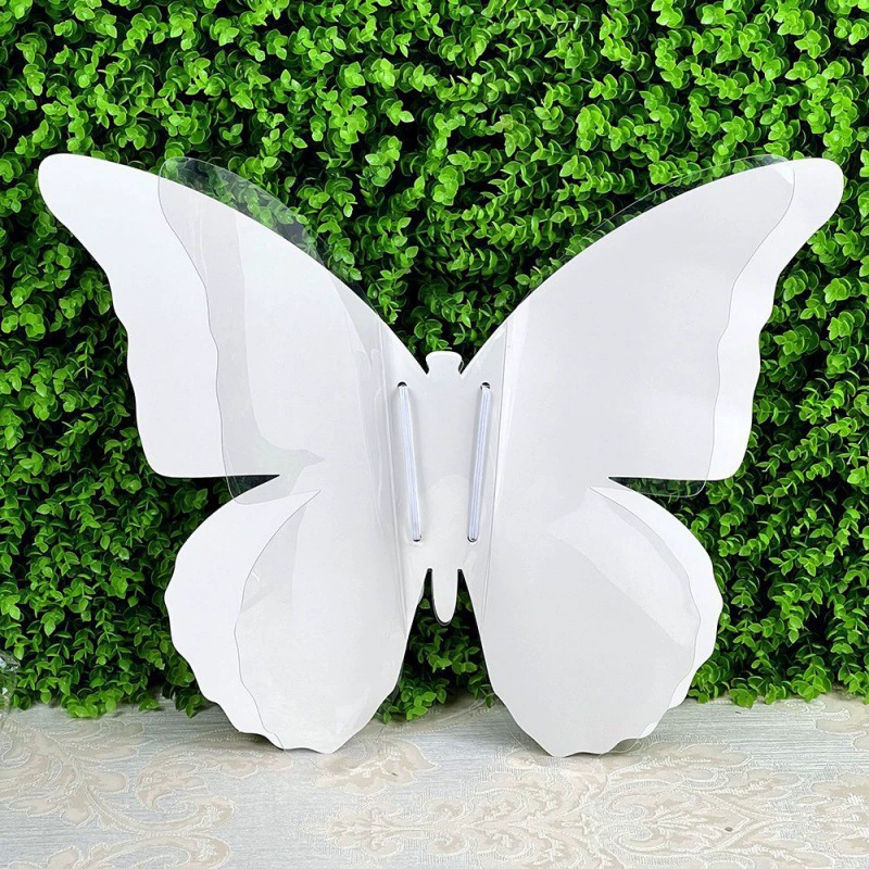 Butterfly wings blank three-dimensional painting double-layer hand-painted materials children's painting graffiti activities