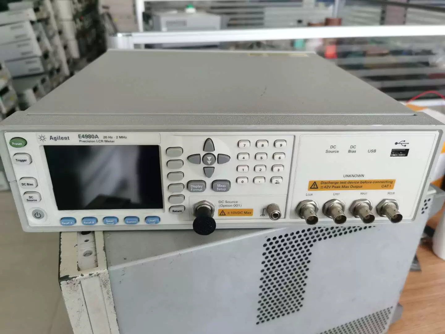 Agilent/Agilent E4980A Прецизионный тестер измерителя LCR KeysightE4980A