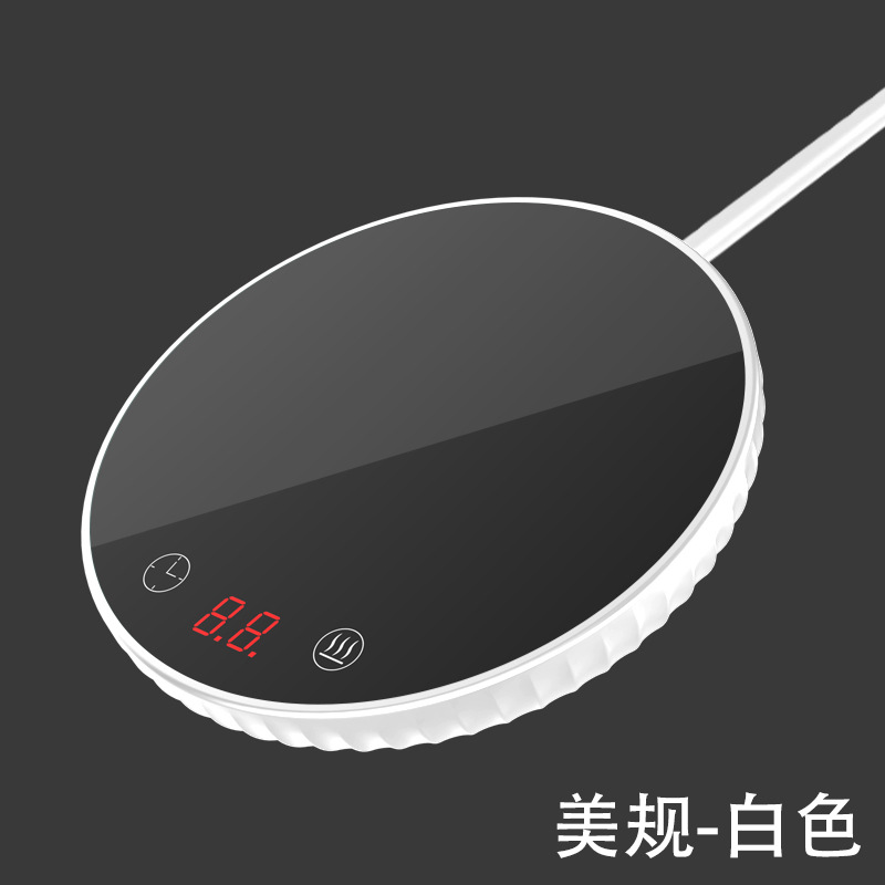 Pantalla digital de 55 grados Almohadilla de temperatura constante Almohadilla de calor de aislamiento de café Posavasos de calentamiento de aislamiento de regalo de cerámica Taza de calentamiento Base de almohadilla de calentamiento