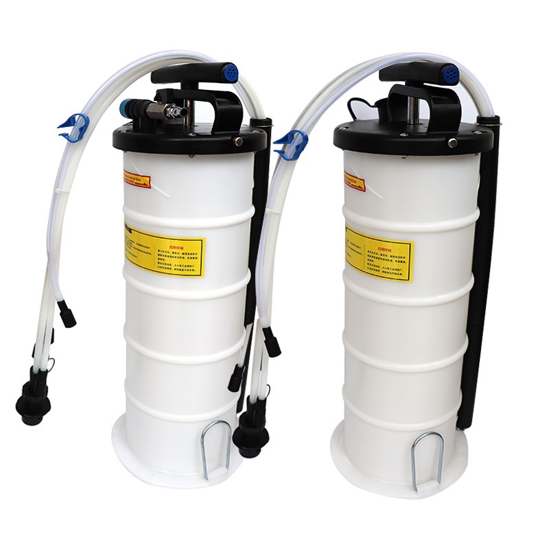 6,5 L unidad de bombeo neumática manual de doble propósito bomba de aceite manual unidad de bombeo neumática aceite freno cambiador de aceite