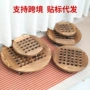 室内外加厚实木刹车万向轮