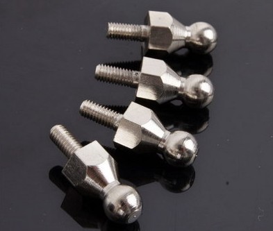 HSP Unlimited 1:10 Universal Parts for Electric and Gasoline Vehicles: Shock Absorber Ball Heads and Anti-vibration Ball Head Bolts 08021