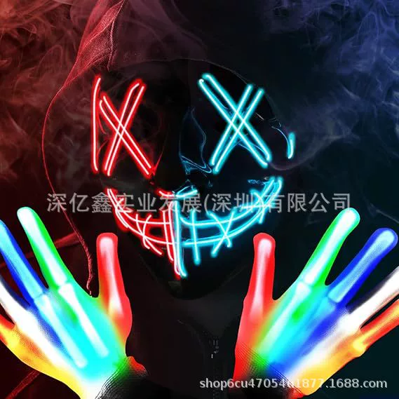 Gloves, mask, set, (Cross-border trading), halloween