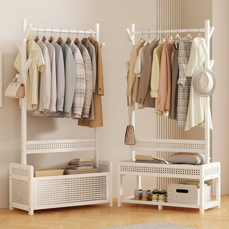 Спальня вешалка простая вешалка вешалка для одежды из партии многофункциональная домашняя корзина для грязного белья корзина для хранения одежды