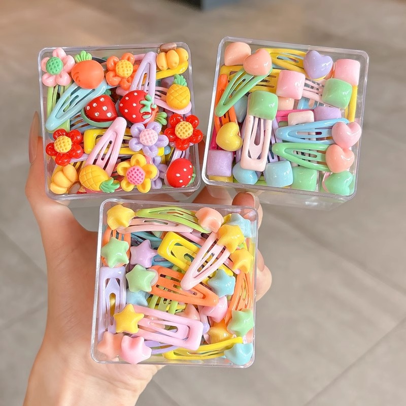 Niños pinzas de cabello estrella de cinco puntas bebés pinzas de cabello estrella niñas no lastimas tocadillos de cabello lateral frangeas rotas pinzas de cabello bb