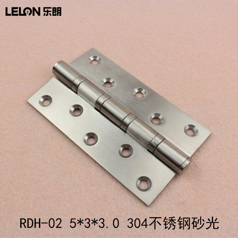 bisagra de acero inoxidable personalizada bisagra de puerta de madera dormitorio doméstico bisagra de cojinete silenciosa bisagra silenciosa 4 pulgadas image 15
