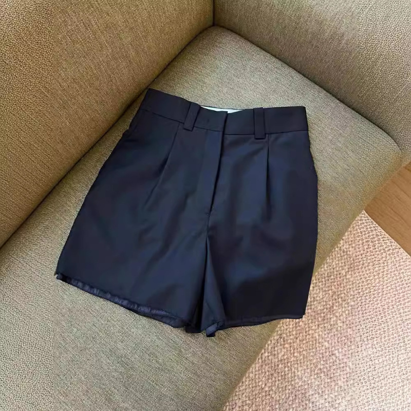 Ready in Stock, Close Your Eyes and Enter! G-End Pure Tail Comfortable and Stylish Worsted Wool Small Wide-Leg Shorts 2024 New Pants