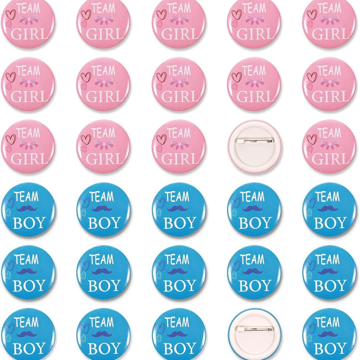 Плашка(значок) команды Baby Shower для мальчика и девочки, значок рождения пола