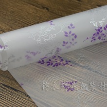 厂家直销印花雾面纸 花枝 纤之舞 朦胧半透明玻璃纸