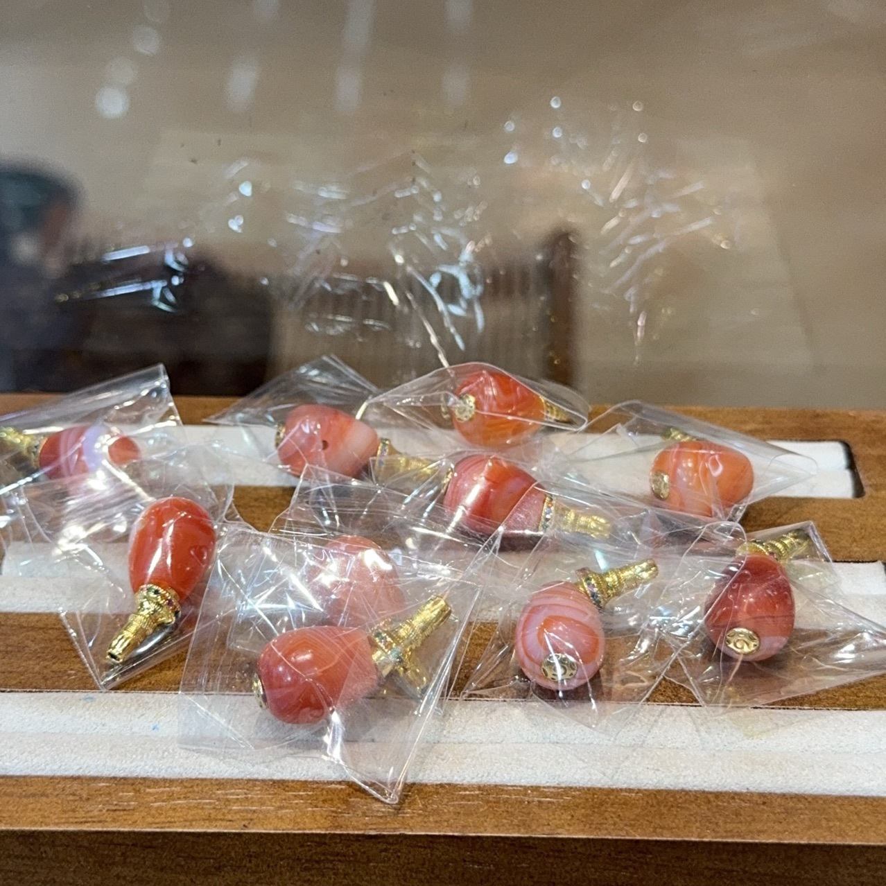 天珠玛瑙三通文玩配件手工diy手串手链时尚饰品配饰