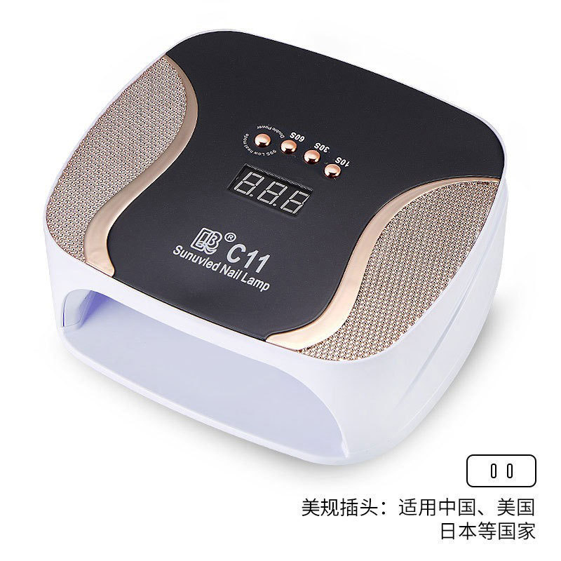 Lámpara de manicura de diamante 308W de alta potencia de manicura horneada UV luz de terapia de luz de velocidad de pegamento de manicura seco máquina de terapia de uñas transfronteriza