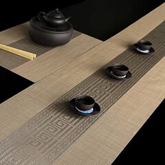 新しい中国風テーブルフラッグテーブルマットコーヒーテーブルテーブルクロス禅茶マット防水ティーマットダイニングテーブルティーテーブルライト高級ストリップクロス
