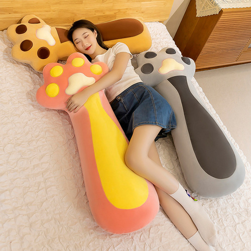 Cute Cat Claw Pillow Plush Toy Girls Bed Sleeping Large Pillow Cute Home Decoration Manufacturer Wholesale