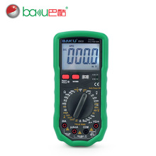 巴酷BA-890B数字万用表小型家用高精度万能表电工维修电容表防烧