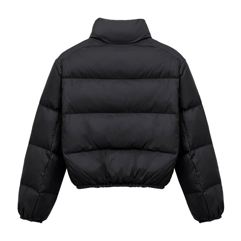 2025 Winter New European Kendall Jenner Style For Women Short Small Size White Duck Down Thickened Coat Puffer Jacket_voghion.com