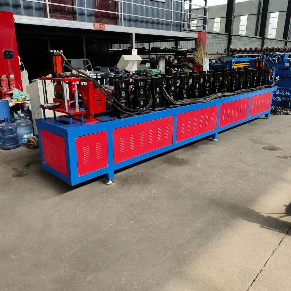 Continuous Sheet Forming Machine Metal Cold Bending Forming Machinery Equipment Stainless Steel Galvanized Metal Forming Integrated Machine