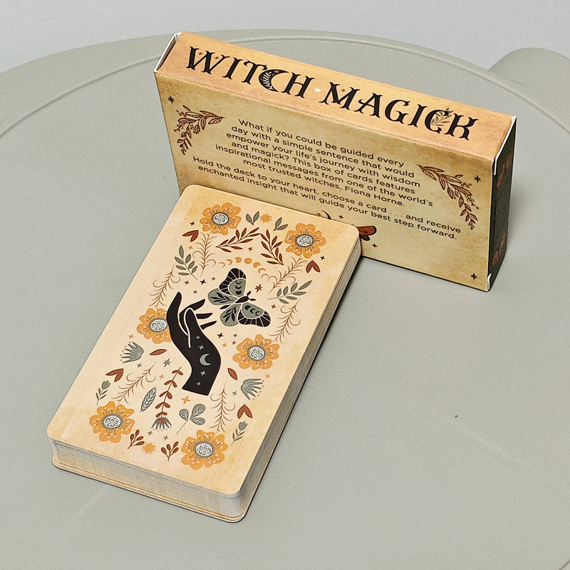 Witch Magic Oracle Card Incentive Card 40 10.3*6cm Double-sided Card Witch Magick