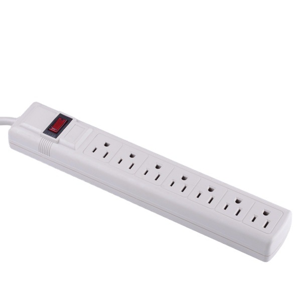 墨西哥 美式 6孔插座全铜 铜包铝CCA 非标POWER STRIP