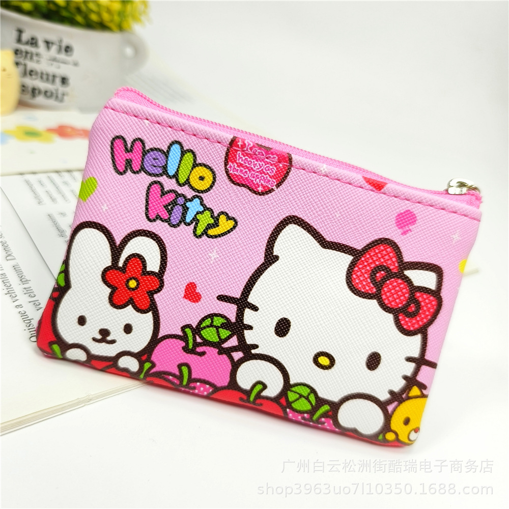 Bolso de la moneda de los niños de dibujos animados lindo niños y niñas monedero bolso de La Moneda bolso de la tarjeta de cremallera pequeña bolsa regalo del estudiante de la escuela primaria