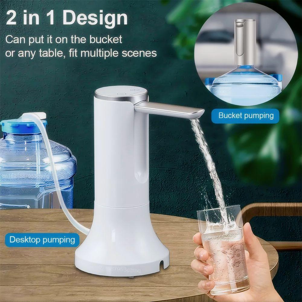 Aliexpress plegable bomba de agua hogar barril de agua prensa de agua pequeña fuente de agua potable radio dinámica de agua