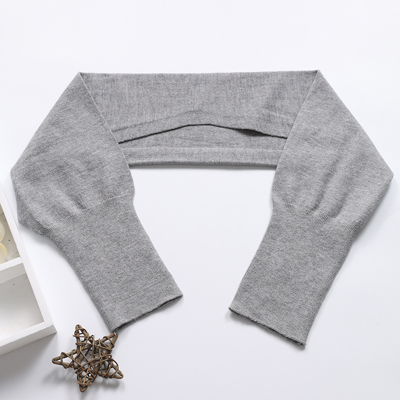 Cotton shoulder protector for men and women in spring and summer air-conditioned rooms to keep warm and sleep to prevent cold shoulder circumference for middle-aged and elderly people thin cervical spine shawl and waistcoat