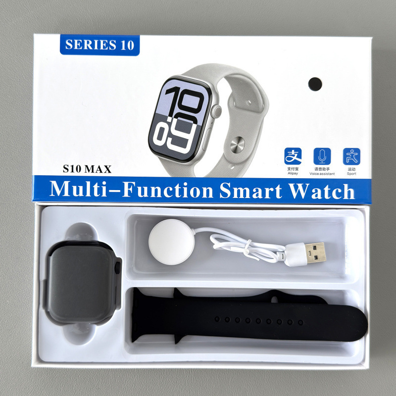华强北watch10手表新款s10蓝牙通话支付宝NFC测血糖运动智能手表|undefined