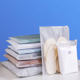New Perforated Film Zipper Bag Wholesale Clothing Storage Sundries Ready-Made Translucent Frosted Dustproof Thickened Packaging Bag