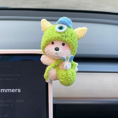 Car ornaments – for the interior - no-specifications-traceless-adhesivegreen-hat-west-highland-ornament