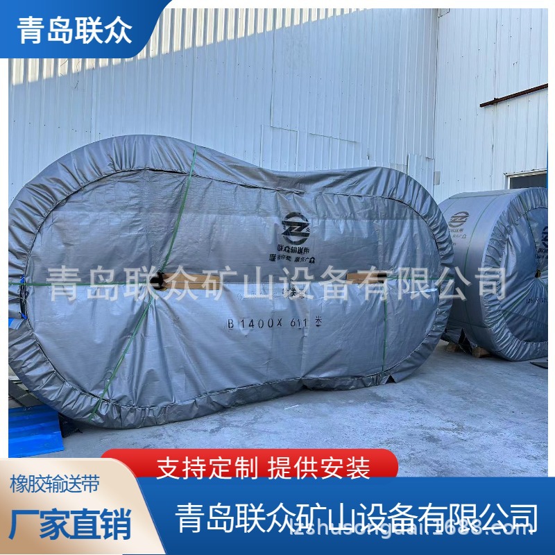 尼龙分层输送带 NN200输送带 输煤皮带 耐磨尼龙输送带 联众生产