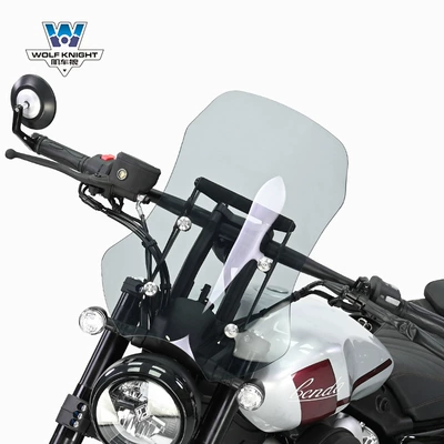 Electric car rear backrest — Suitable for Benda gray stone 250 - dark-gray-45cm-high-send-accessories-with-navigation-pole-black