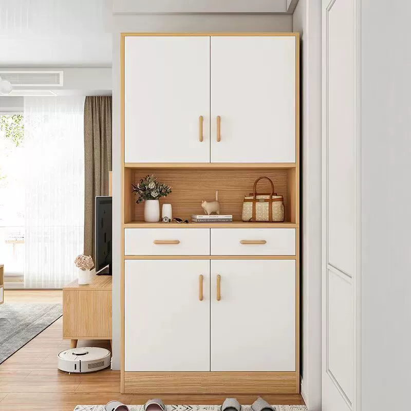 Большой вместительный шкаф для обуви, современный, простой, с дверцей, для прихожей, вместительный шкаф для хранения обуви, обувница