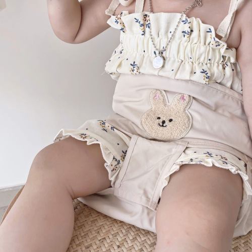 ins Korean style children's dining chair straps cartoon embroidered dining chair fixing straps children's dining anti-fall fixing straps