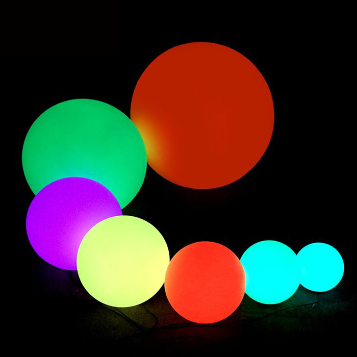 Explosión transfronteriza LED lámpara esférica de jardín paisajismo lámpara esférica de luna lámpara de césped actividad atmósfera lámpara decorativa